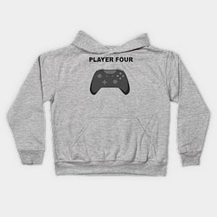 Player Four Kids Hoodie